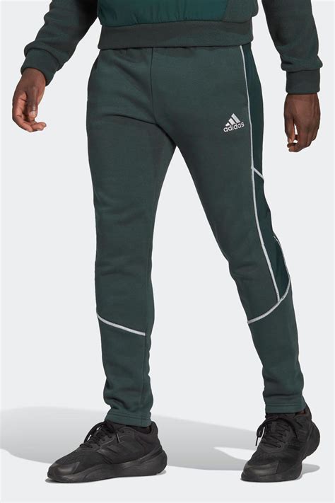 adidas legergroen heren|Groene adidas Sportbroeken voor heren .